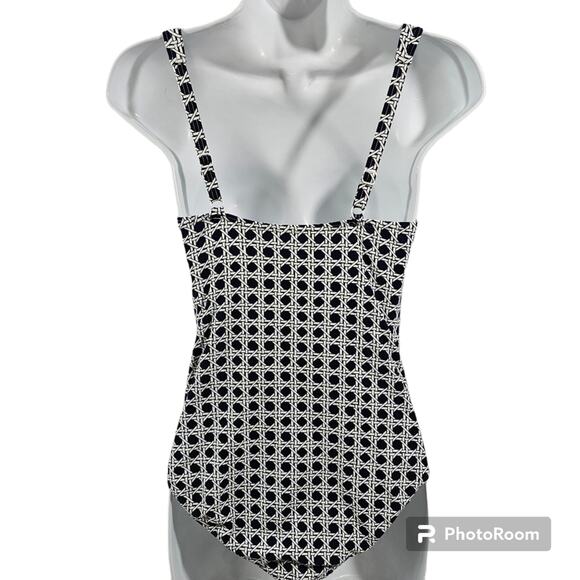 Bond-eye Australia One-piece Swimsuit Navy/White US Size 6, AUS 10 D/DD - Picture 4 of 10